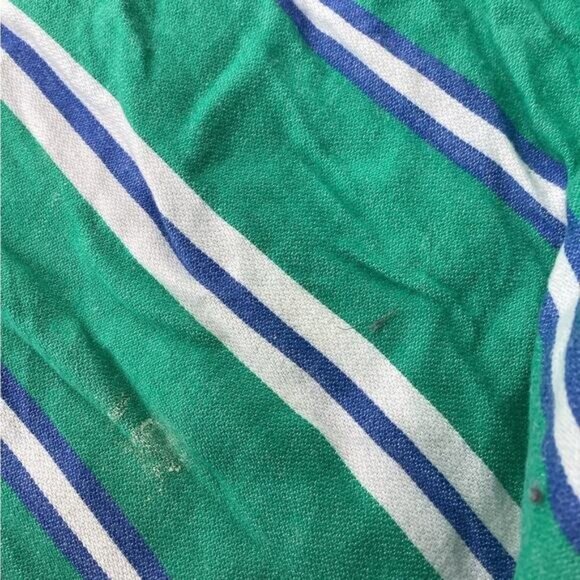 Country Club Chic Cleobella Jade stripe bardot jumpsuit sz large - Picture 6 of 8